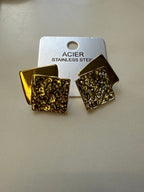 Boucles d’oreilles acier inoxydable