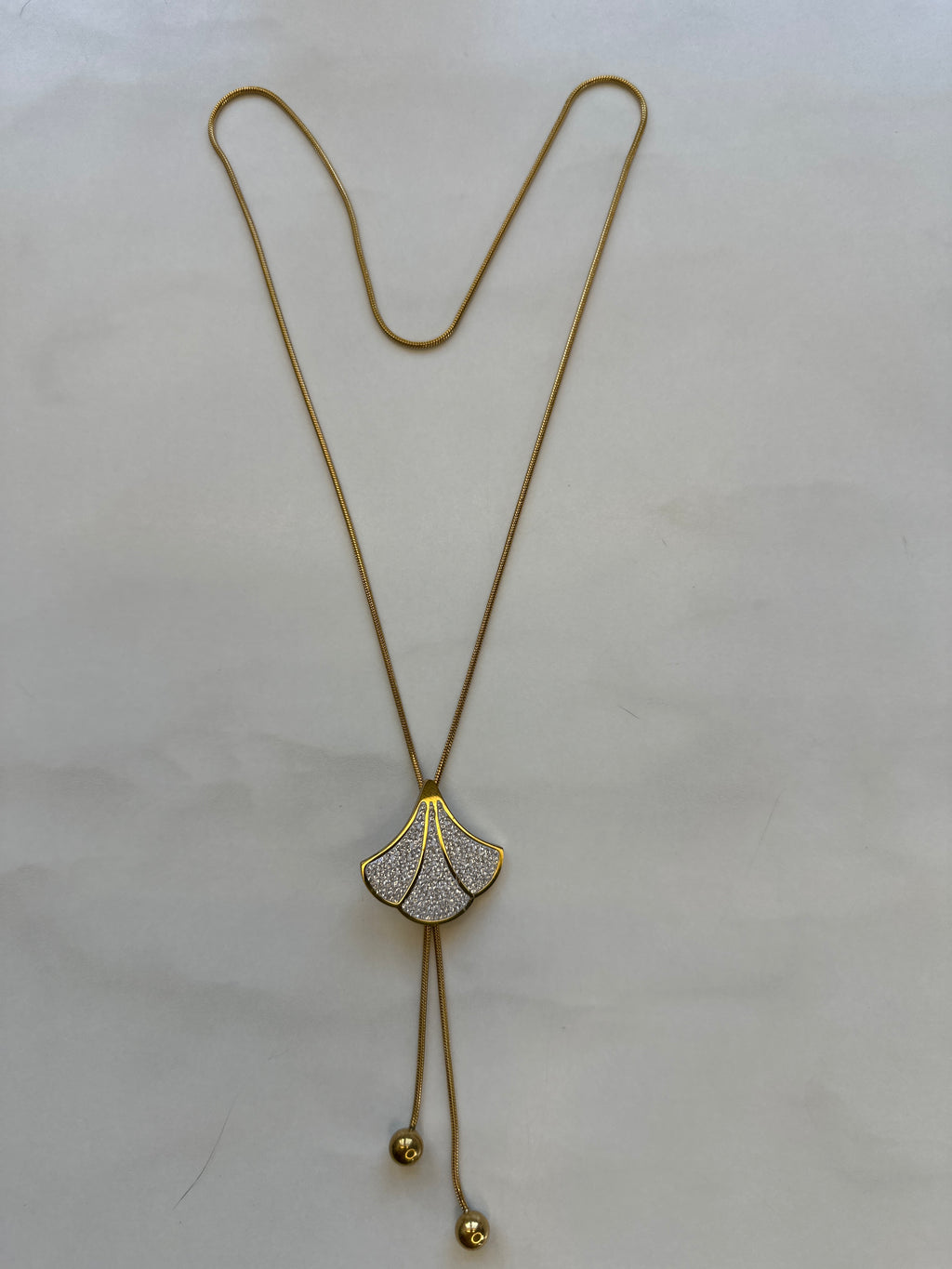 Pendentif réglable acier inoxydable