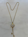 Pendentif réglable acier inoxydable