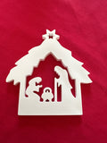 Crèche pou village de l’Avent