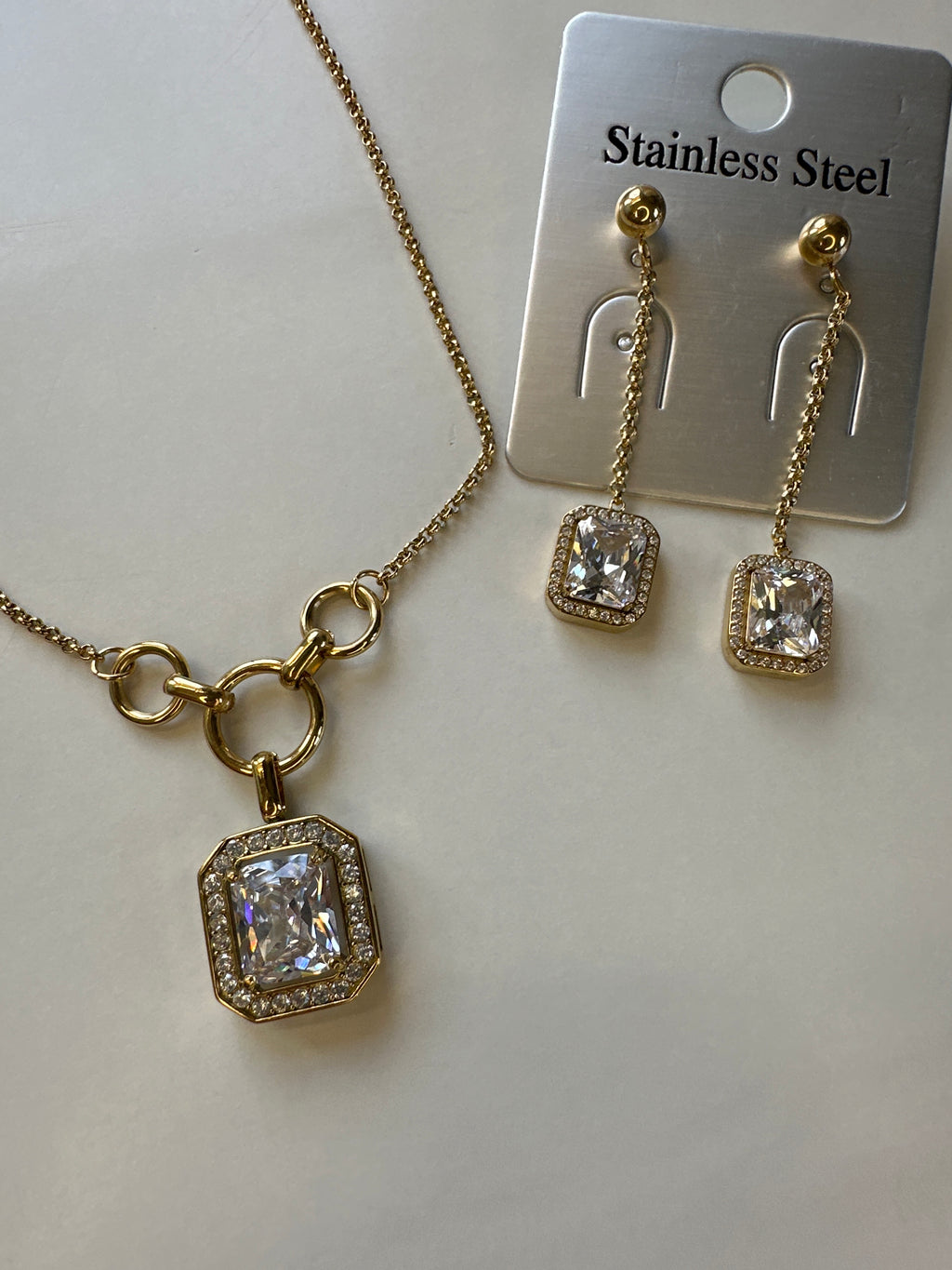 Boucles d’oreilles acier inoxydable