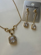 Boucles d’oreilles acier inoxydable