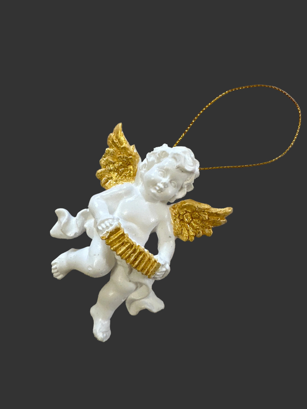 Ange blanc et argent