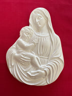 Vierge à l’enfant murale