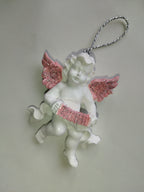 Ange rose poudré